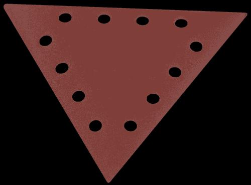 Actual product image Scheppach Sandpaper Triangular K=240 Set=10 pieces (240)
