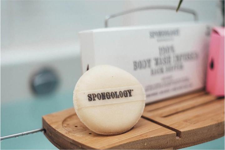 Produktbild Spongellé Travel Buffer - Rose