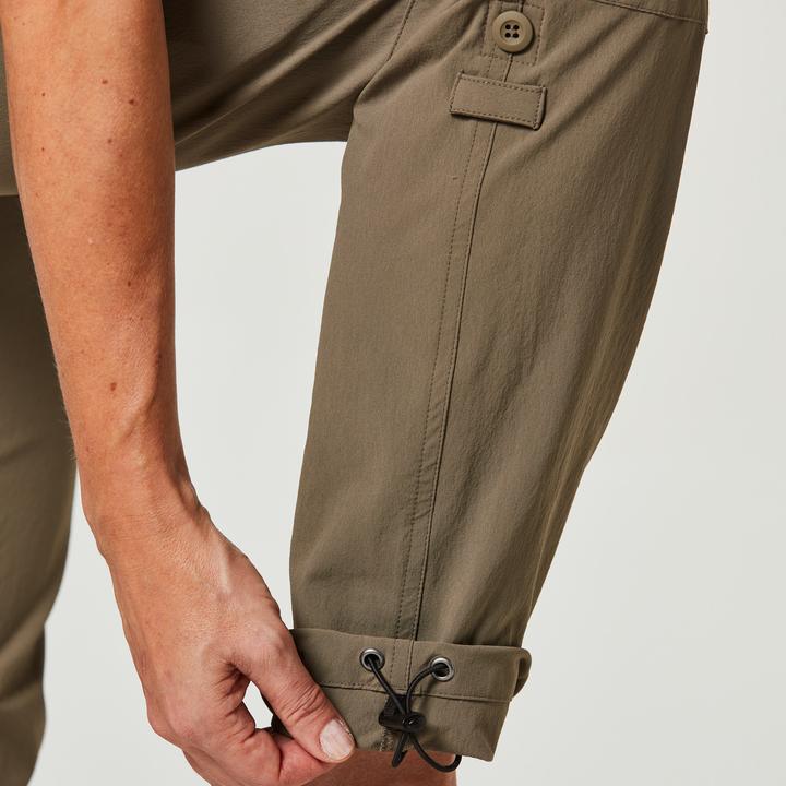 Produktbild Maier Sports leichte Damen-Outdoorhose "Karwendel" Wanderhose Funktionshose (teak) (36)
