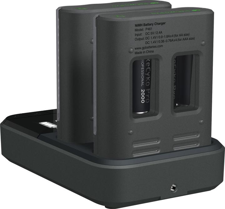 Actual product image GP Batteries GP ReCyko Pro-Charger Dock (1 pcs., AA, 2000 mAh, Battery + charger)