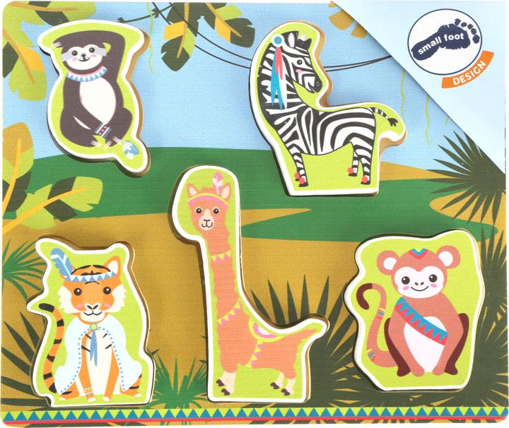 Produktbild small foot Setzpuzzle Jungle