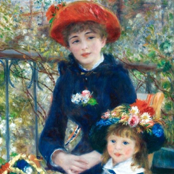 Produktbild Ecozz Tasche Two Sisters - Pierre Auguste Renoir