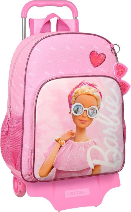 Actual product image zz_ArchivedByPCD_Barbie_zu_Mattel Barbie School rucksack with wheels Girl Pink 33 x 42 x 14 cm (14 l)