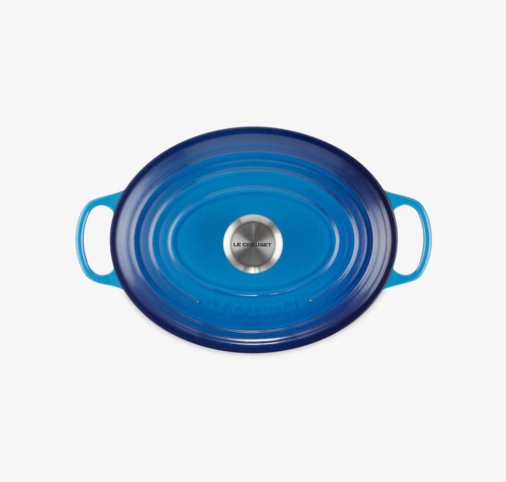 Immagine prodotto Le Creuset Tostapane Ovale Sig 33 cm Azzurro (33 cm, Pirofila + casseruola, Ghisa)