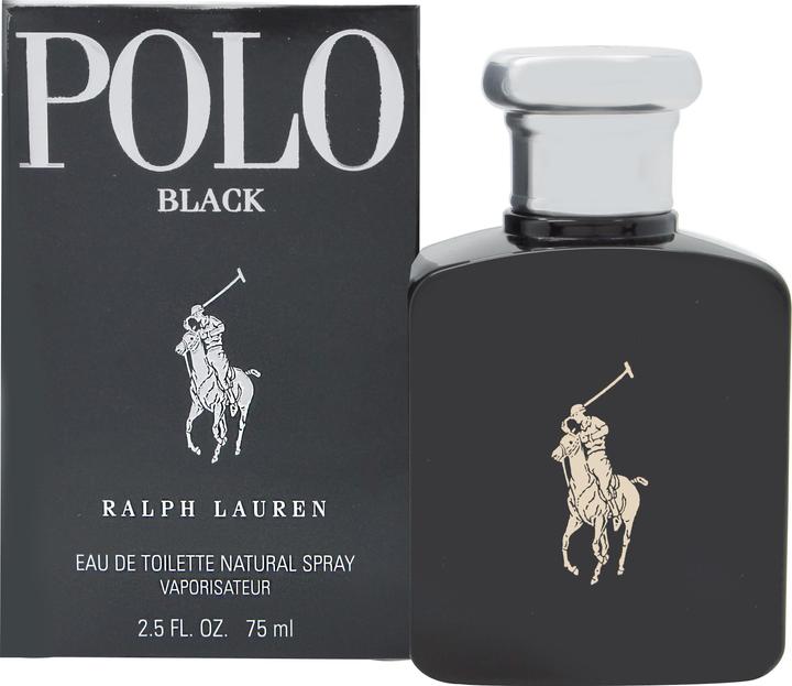 Actual product image Ralph Lauren Polo Black (Eau de toilette, 75 ml)