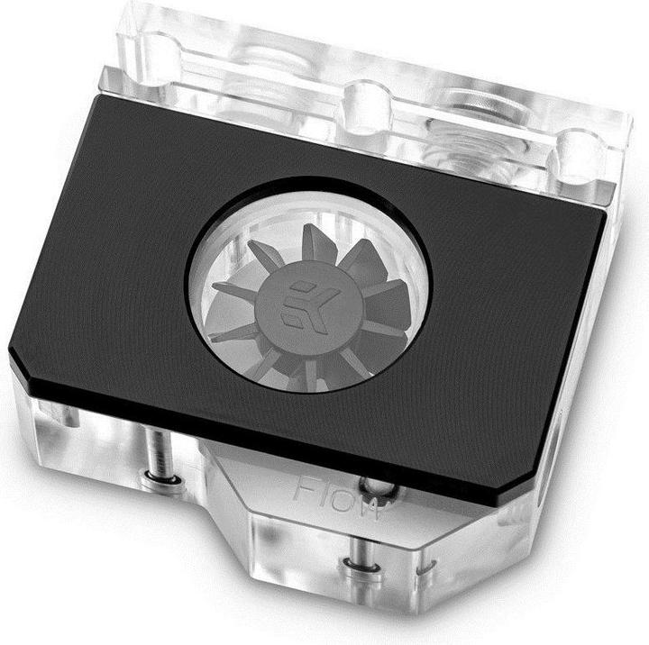 Actual product image EKWB EK Quantum Scalar Flowmeter Top-To-Bottom D-RGB