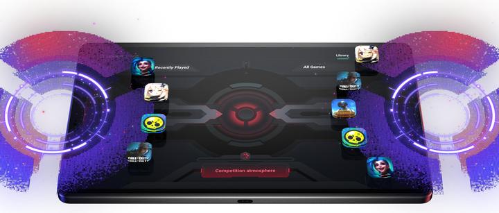 Produktbild Lenovo Legion Tab (nur WLAN, 8.80", 256 GB, Eclipse Black)