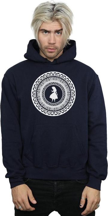 Immagine prodotto Disney Alice In Wonderland Circle Felpa con Cappuccio Uomo (XL)