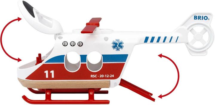 Actual product image Brio Rescue Helicopter