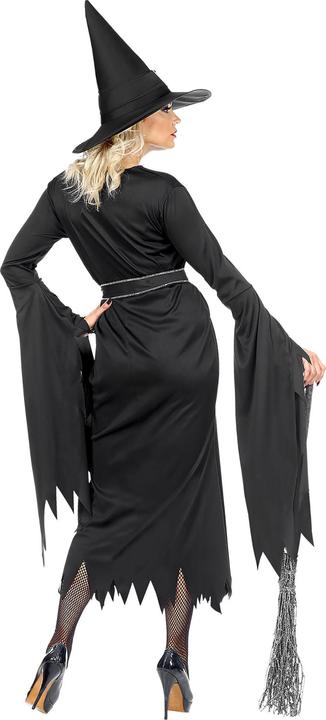 Actual product image Widmann Mathilda witch costume with dress, belt and hat (XS)