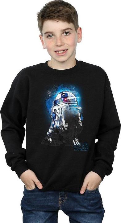 Actual product image Star Wars Boys R2-D2 Brushed Cotton Sweatshirt (116)