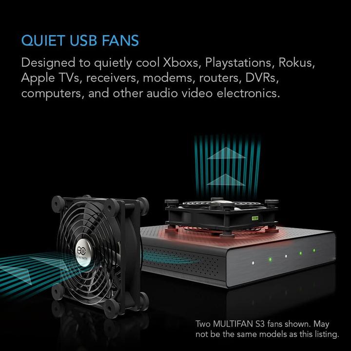 Produktbild AC Infinity 2er Set USB-Lüfter (120 mm, 2 x)