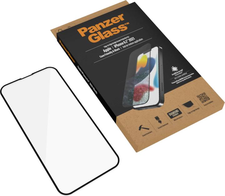 Produktbild PanzerGlass Displayschutzfolie (1 Stück, Apple iPhone 13)