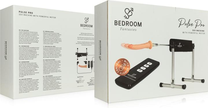 Actual product image Bedroom Fantasies Sexmachine with Dildo and Remote