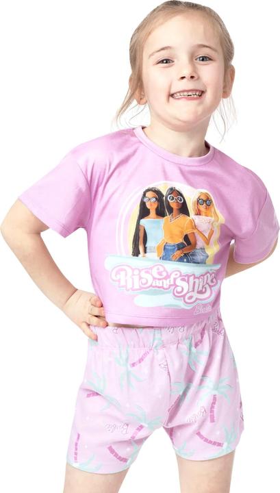 Image du produit Barbie - Ensemble de pyjama court - Fille (140)