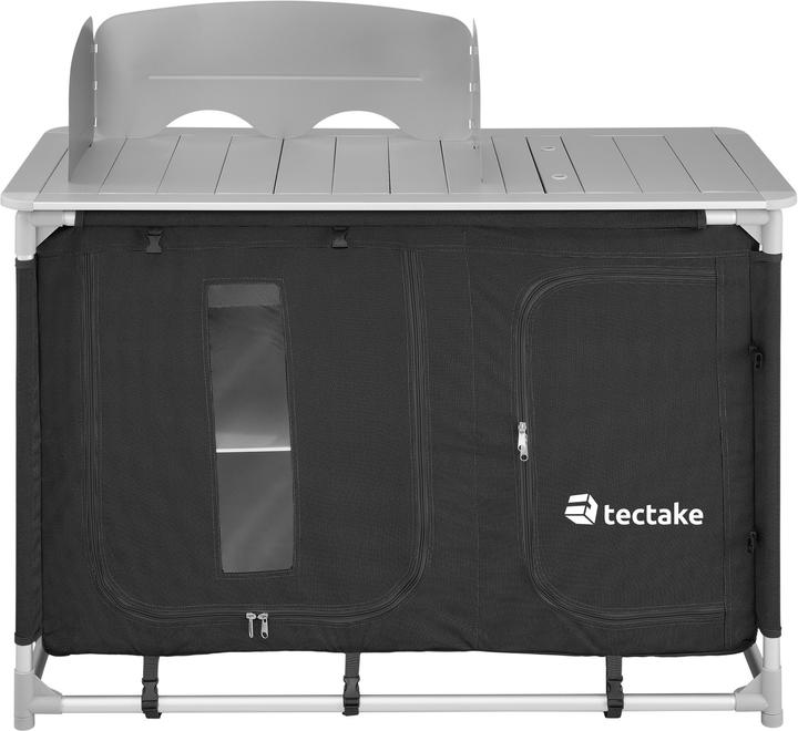 Actual product image tectake Camping Kitchen 116x52x107cm