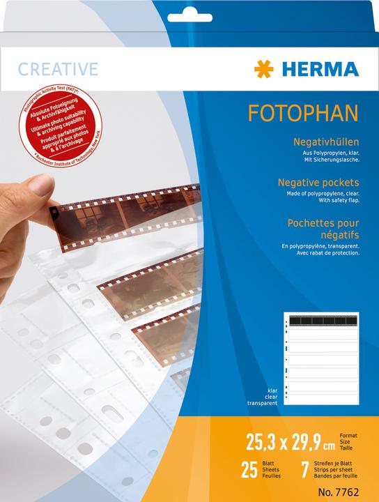 Actual product image Herma Negativhüllen (Case)