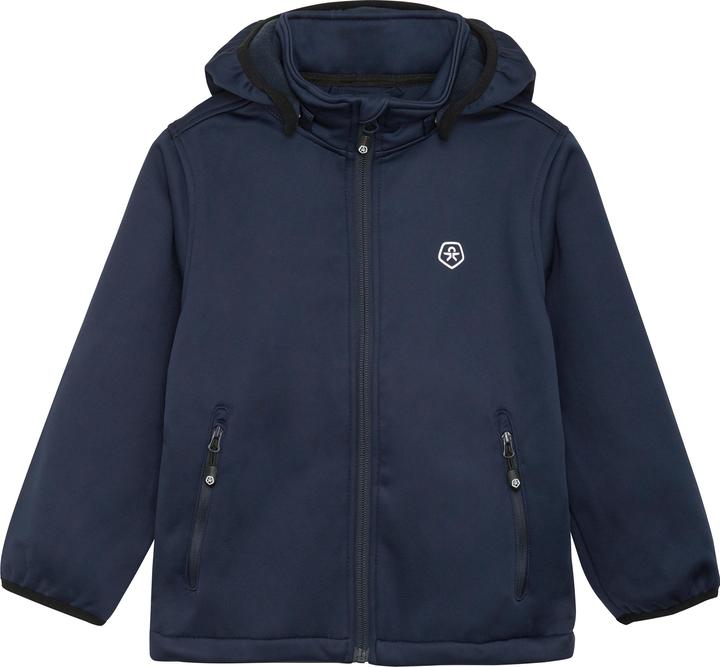 Image du produit Color Kids Softshell W. Fleece Total Eclipse (122)
