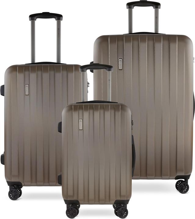 Immagine prodotto Bugatti Set di valigie Lima a 4 ruote 3 pezzi (215 l, XL (da 115l))
