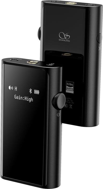Actual product image Shanling UP5 (Display, Microphones, gain switch, USB-DAC, Bluetooth)
