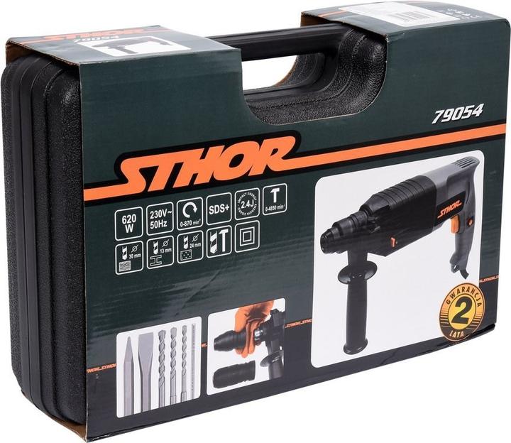 Actual product image Sthor Motowiertarka sds plus 620W T79054 (Electrical connection)