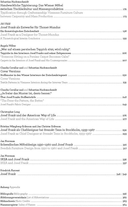 Produktbild Josef Frank - Against Design (Englisch, Deutsch, Sebastian Hackenschmidt, Hermann Czech, Christoph Thun-Hohenstein, 2021)