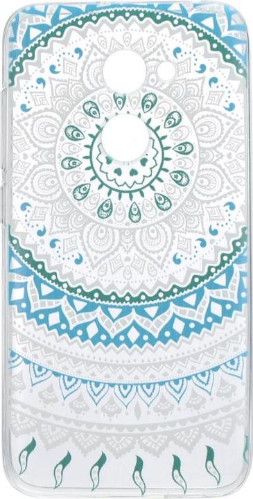Actual product image König Design Henna Cover for Alcatel A3 XL Case Protective Cover Silicone Bumper Cases Sun Blue (Alcatel A3 XL)