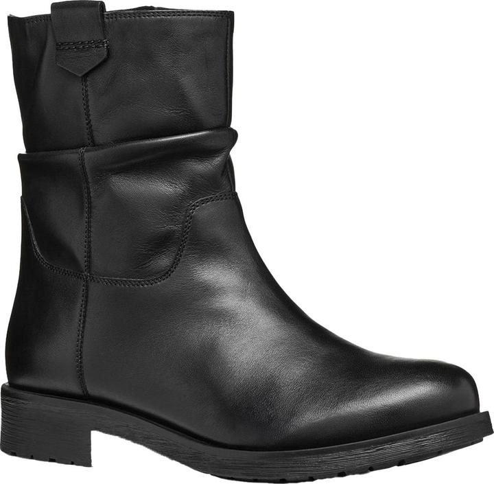 Actual product image Geox Womens/Ladies D Rawelle A Patent Leather Ankle Boots (39)