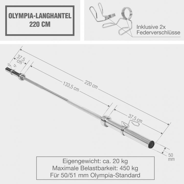 Actual product image Gorilla Sports Barbell bar