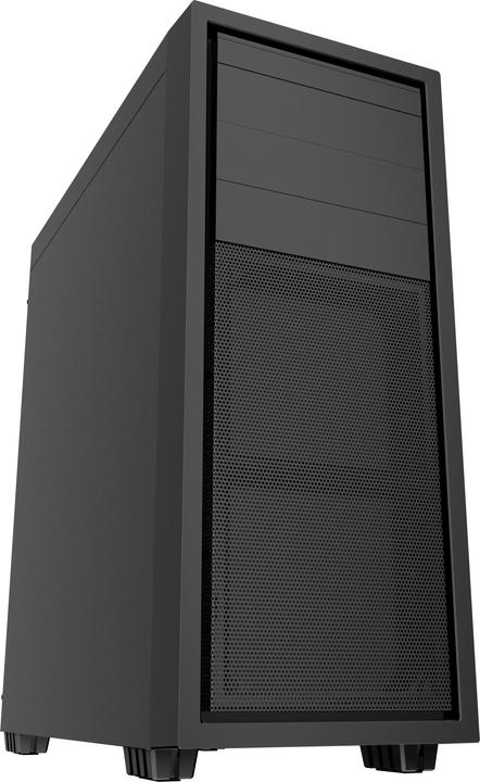 Image du produit Gembird Computer Case Fornax K500 black (ITX, ATX, Mini-ATX)