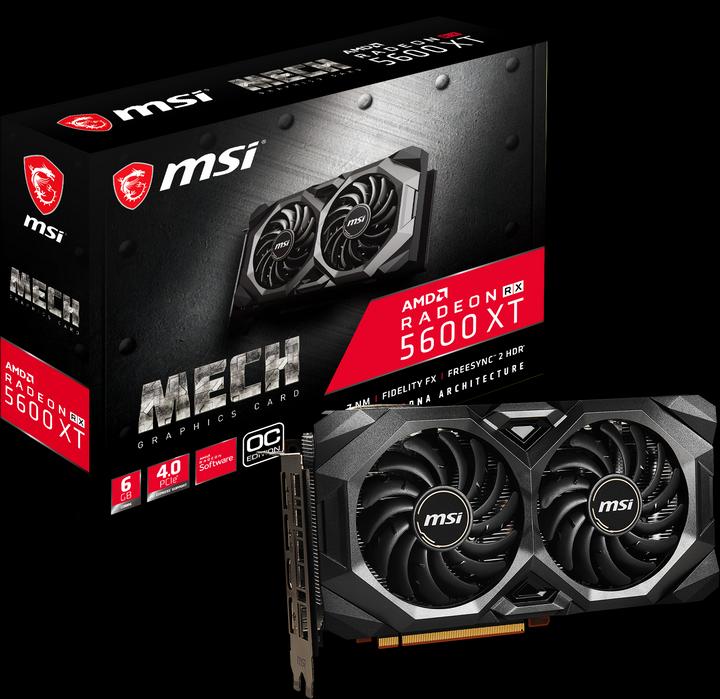 Produktbild MSI Radeon RX 5600 XT MECH OC (6 GB)