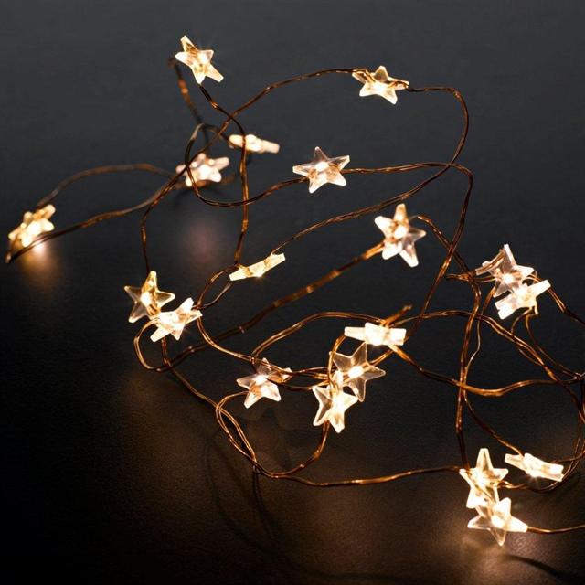 Image du produit Sirius Guirlande lumineuse LED Angel Hair Trille Étoile, 1,9 m (0.12 m)