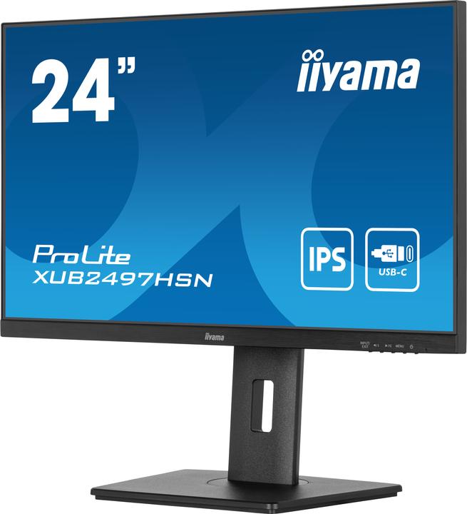 Actual product image iiyama 24" IPS FHD 4ms USB-C HDMI (1920 x 1080 pixels, 24")