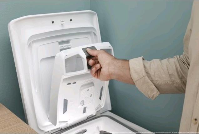 Image du produit Candy TCA473D3-S Lave-linge à chargement par le haut 7Kg 1400 (7 kg, Vers le bas)