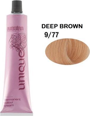 Produktbild Subrina Professional Unique Permanent Hair Dye 977 Bright Light Blonde Intense Chestnut - 100 Ml (977 Bright Light Blonde Intense Chestnut)