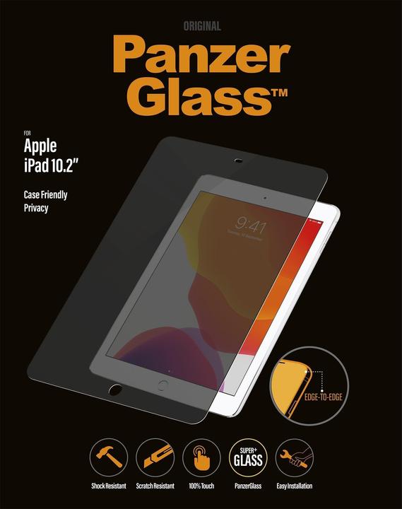 Produktbild PanzerGlass Privacy f. Apple iPad 10.2", CF (1 Stück, iPad 2019 (7. Gen))