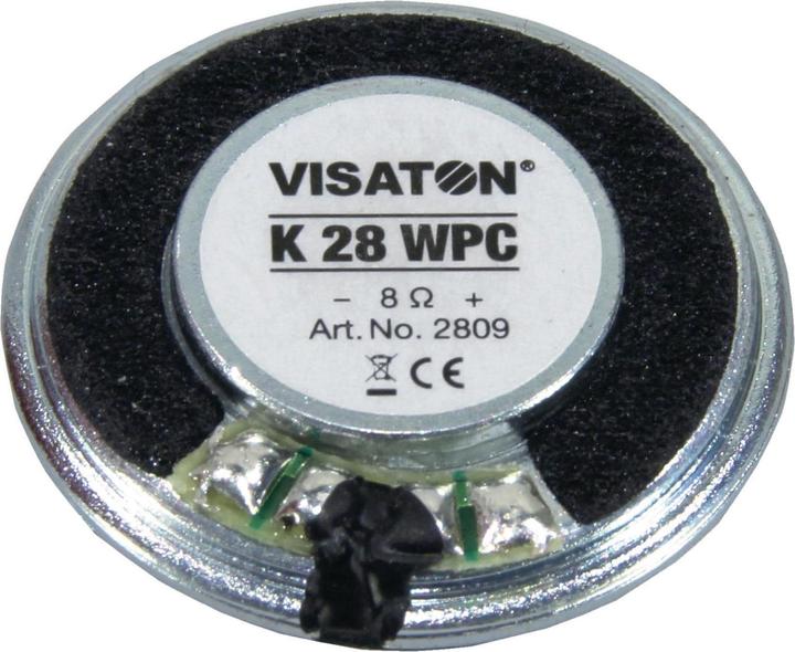 Produktbild Visaton Minilautsprecher, wasserfest 8 Ohm 28mm