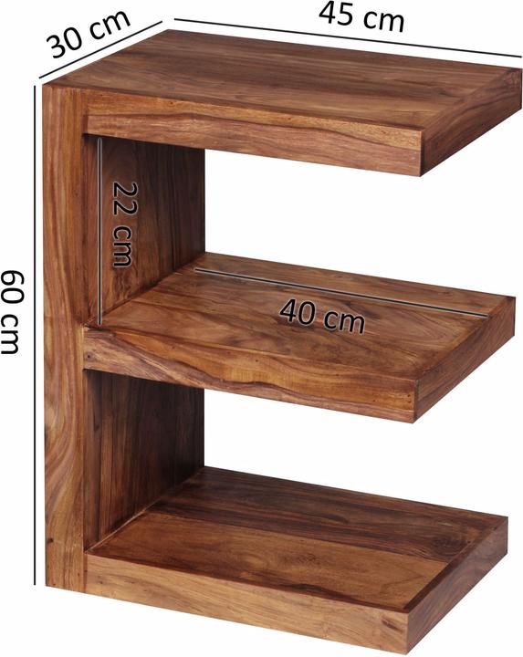 Actual product image Wohnling Mumbai (45 x 30 x 60 cm)