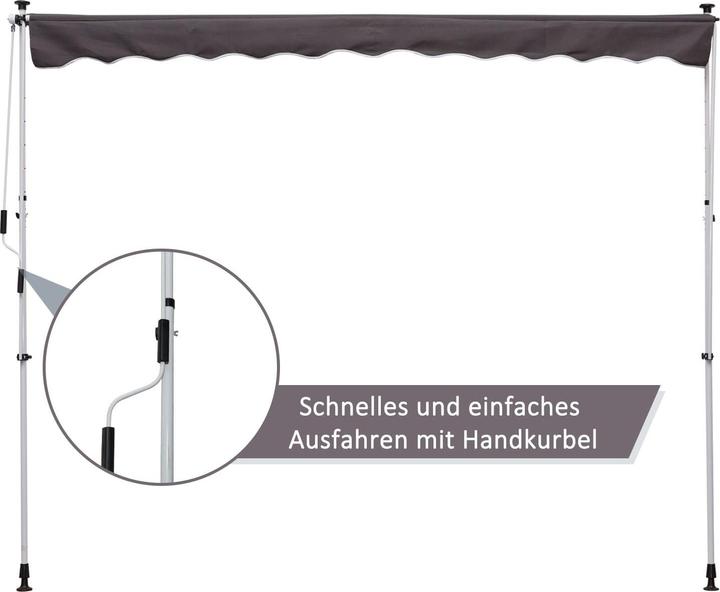 Immagine prodotto Jamb Tenda da sole per balcone (2 m)