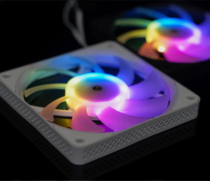 Image du produit Jonsbo HF1215 Ventilateur Slim PWM, ARGB, 120mm (120 mm, 1 x)