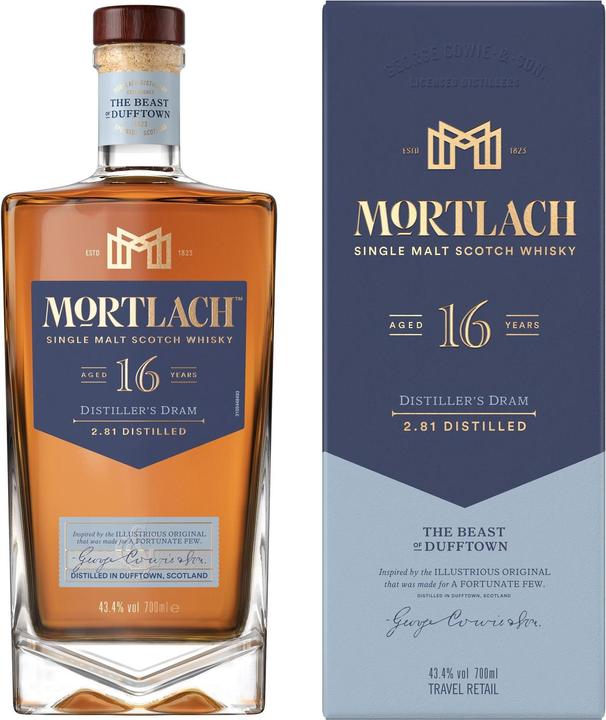 Image du produit Mortlach 16 ans d'âge Distiller's Dram (Single Malt, Scotch Whisky, 1 x 70 cl)