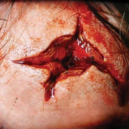 Actual product image Tinsley Transfers Wound transfer 3D bullet holes