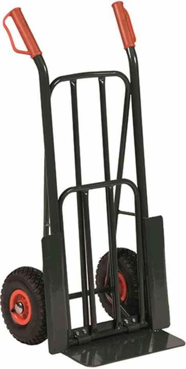 Produktbild FORT Profi Sackkarre aus Stahl in anthrazit, 52x110 cm, Bereifung: luftbereift, mit Luftrad