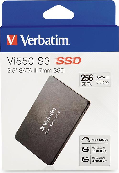Productafbeelding Verbatim Vi550 S3 (256 GB, 2.5")