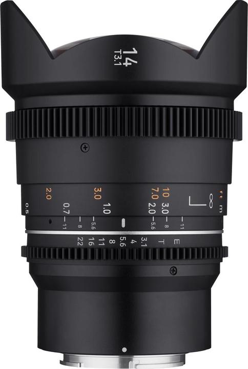 Image du produit Samyang 14mm T3.1 MK2 Canon M (Canon EF-M, Plein format)