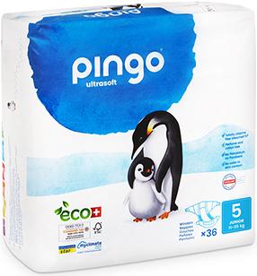 Produktbild Pingo Ökowindeln (Gr. 5, Tragepack, 72 Stück)