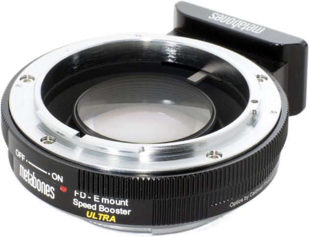 Produktbild Metabones Speed Booster ULTRA Canon FD an Sony E Mount