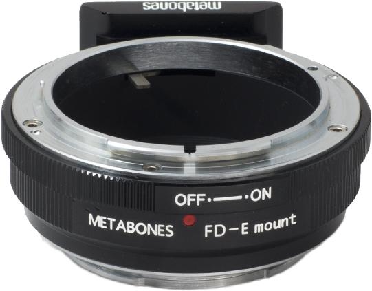 Actual product image Metabones Adapter Canon FD to Sony E Mount