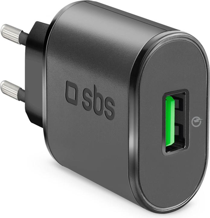 Actual product image SBS Travel charger with quick charge, 2100 mAh (15 W)
