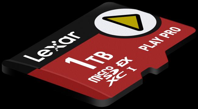 Produktbild Lexar microSD Express 7.1 PLAY Pro 1TB up to R900/W600MB/s Write (104MB/s with UHS-I) (1000 GB, microSD Express, U3, UHS-I)